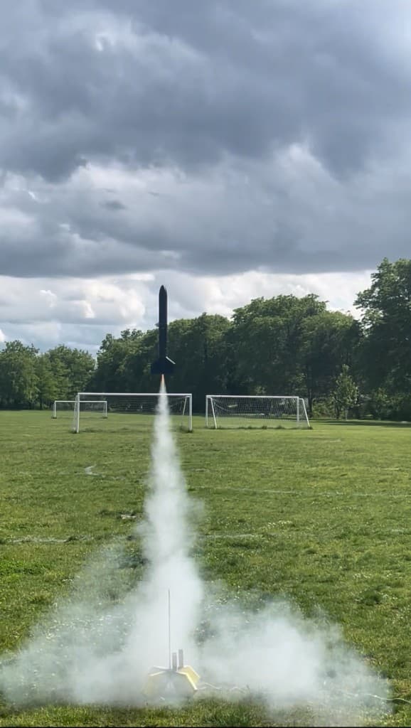 3D Printed Reusable Rocket
